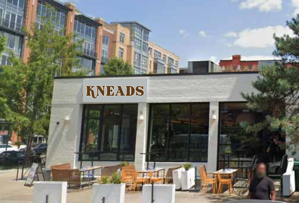 Kneads Bakeshop and Cafe Logan Circle Washington DC exterior with outdoor seating